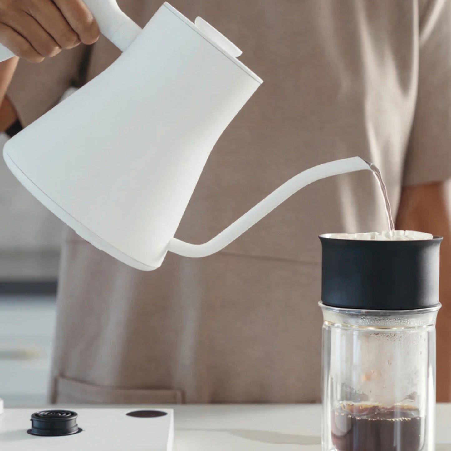 FELLOW STAGG EKG PRO KETTLE | MATTE WHITE