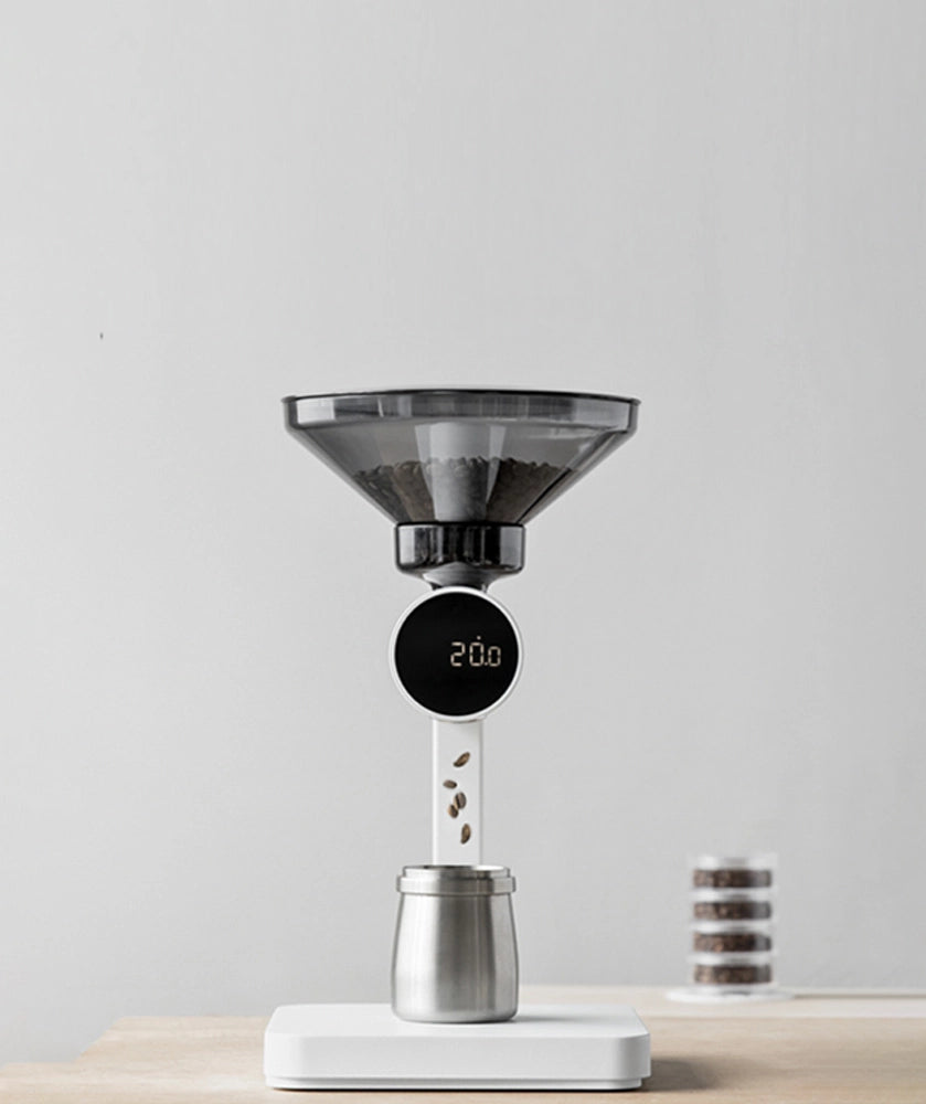 ACAIA ORION BEAN DOSER - MATTE WHITE