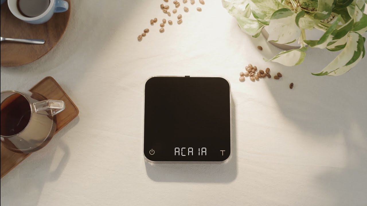 ACAIA PEARL COFFEE SCALE | PITCH BLACK